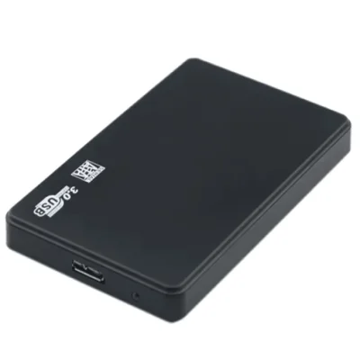 USB 3.0 External Hard Drive Case SATA III HDD SSD Box