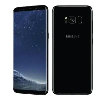 Samsung S8, 5.8 inches Quad HD+ Super AMOLED Infinity Display, 4GB RAM, 64GB Internal Storage, Iris Scanner, Fingerprint Sensor, Facial Recognition3000mAh