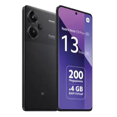 Xiaomi Redmi Note 13 Pro ➕ 5G, (8GB + 256GB), 6.67-inch AMOLED, 1.5K resolution, 120Hz refresh rate, Dolby Vision, In-display fingerprint sensor, Face unlock 5000mAh, ultra-fast charging (120W)