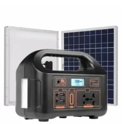 MacPower Solar Inverter Generator Model M40, with 50w solar panel, Supports solar, NEPA, or generator charging