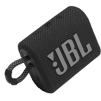 JBL Go 3: Portable Speaker with Bluetooth, Built-in Battery, Waterproof, Up to 5 Hours Playtime, and Dustproof Feature