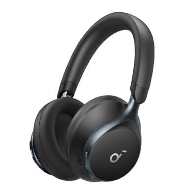 Soundcore Anker Space One, Adaptive Active Noise Cancelling Headphone, 40H ANC Playtime, App Control, LDAC Hi-Res Wireless Audio, Comfortable Fit, Bluetooth 5.3