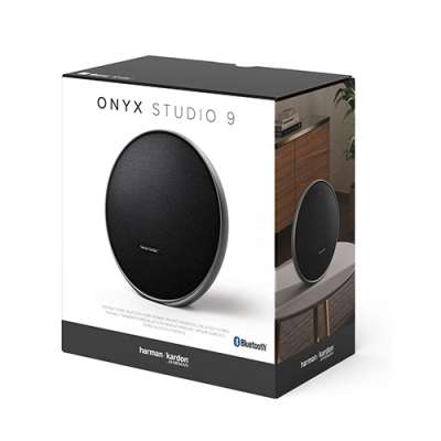 Harman Kardon Onyx Studio 9, Portable Home Bluetooth Speaker with Auracast Multi-Speaker, 8-Hour Battery