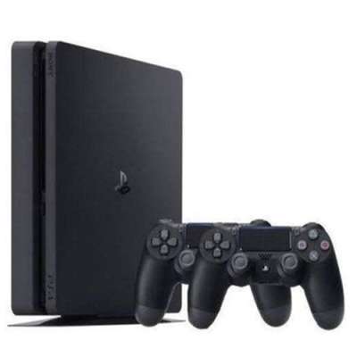 Sony PlayStation 4 Slim 500GB Console, 2 Controller Pads, 10 video games including Fifa 2027.
